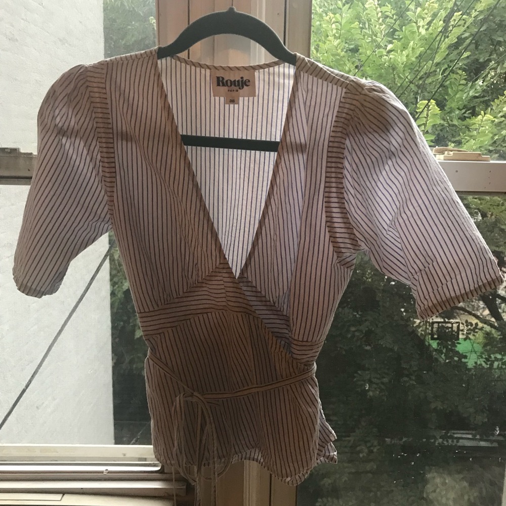 Rouje Paris Lulu Wrap Top